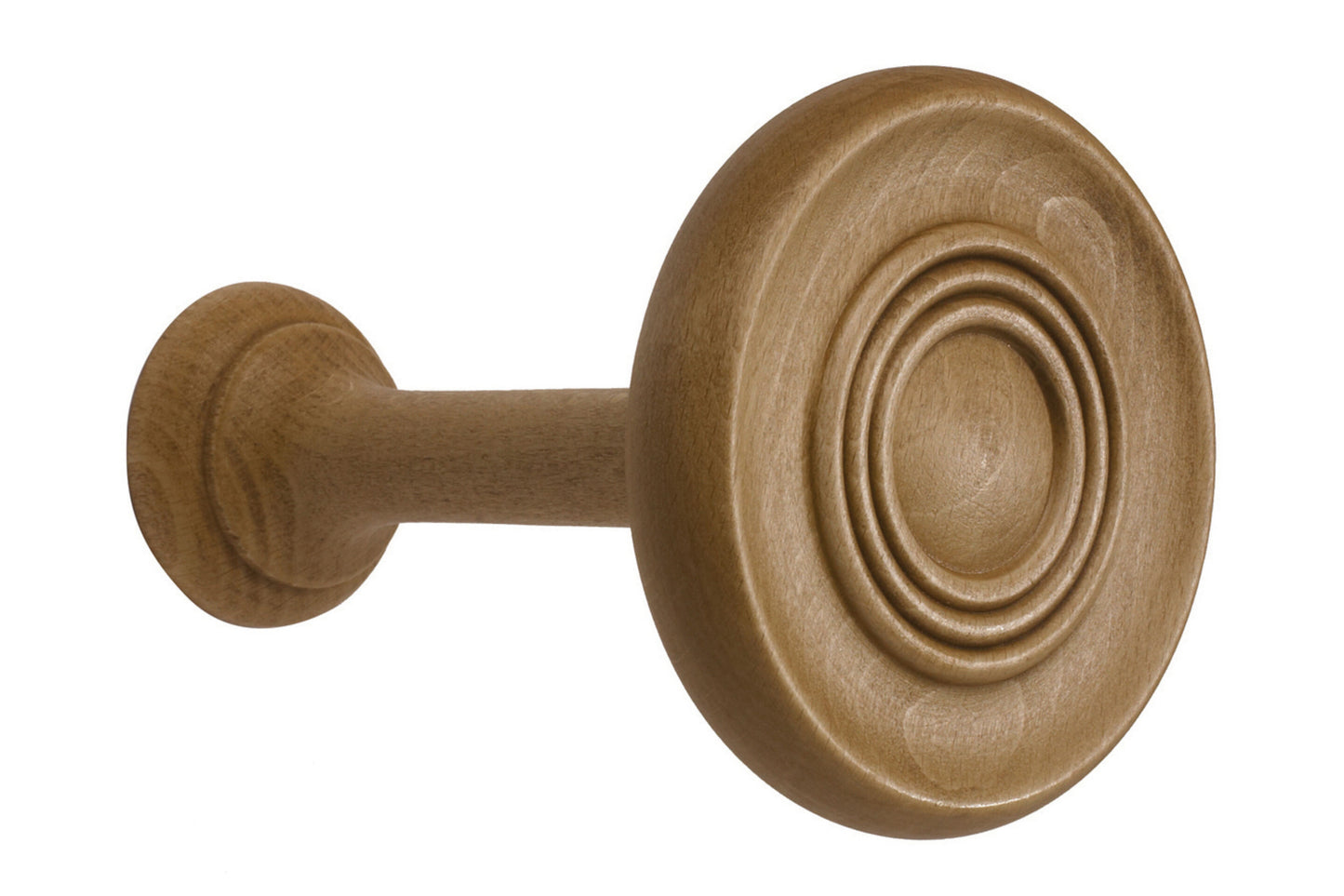 Hallis Modern Country Wooden Curtain Holdback - Light Oak