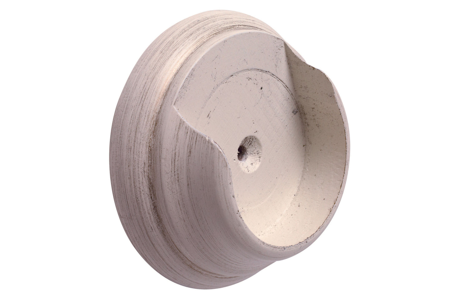 Hallis Modern Country 55mm Wooden Recess Bracket - Brushed Ivory