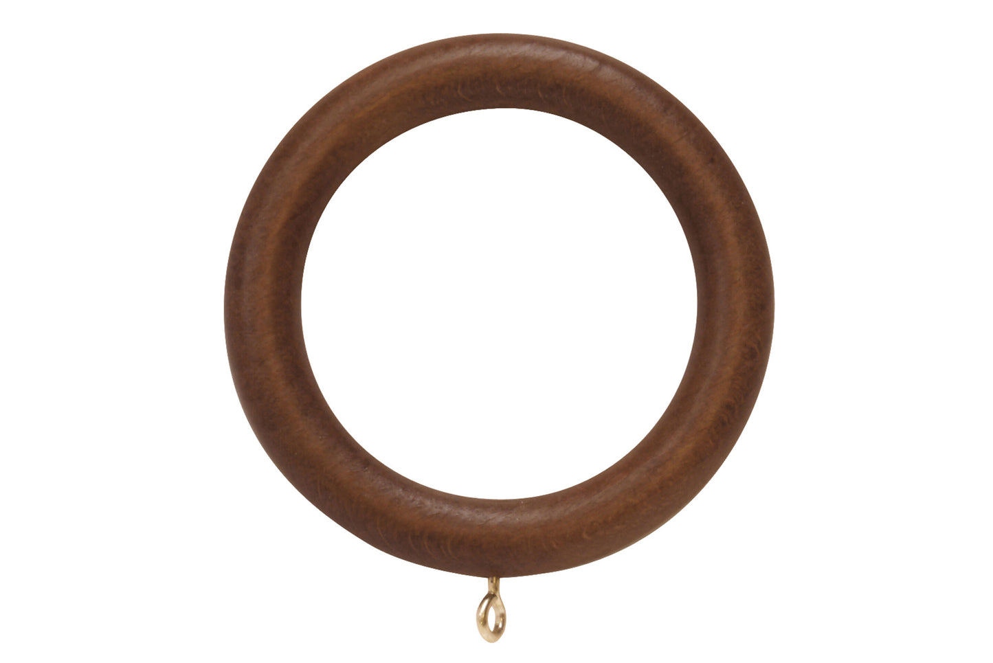 Hallis Woodline 35mm Wooden Curtain Rings (Pack of 4) - Rosewood