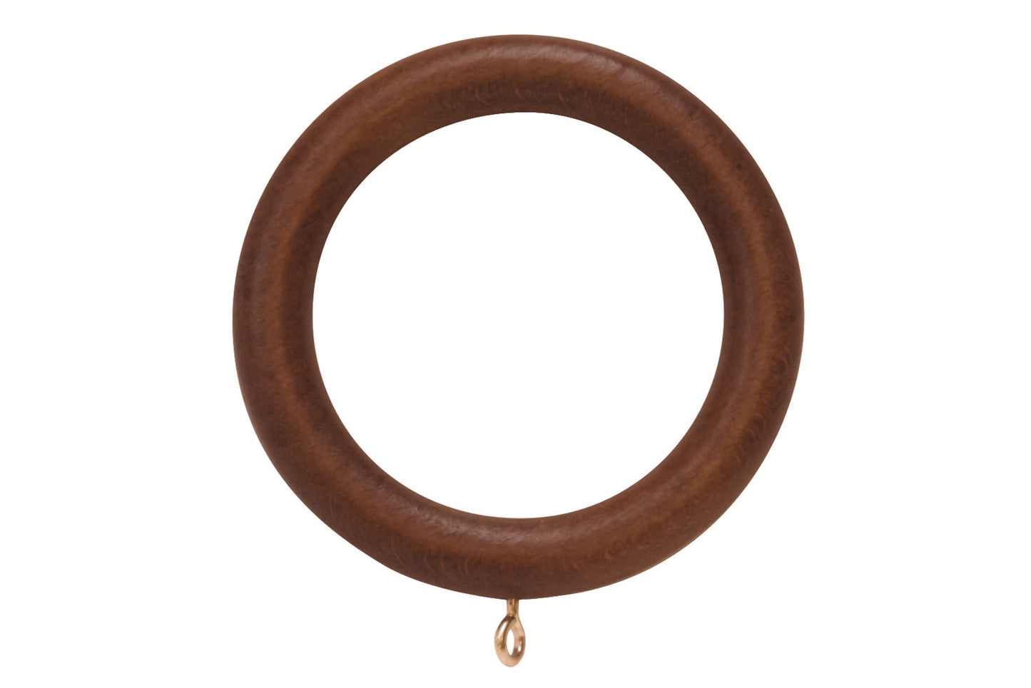 Hallis Woodline 50mm Wooden Curtain Rings (Pack of 4) - Rosewood