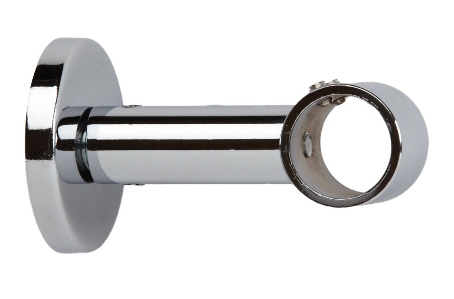Hallis Neo 19mm Metal Curtain Pole Ceiling Bracket - Chrome