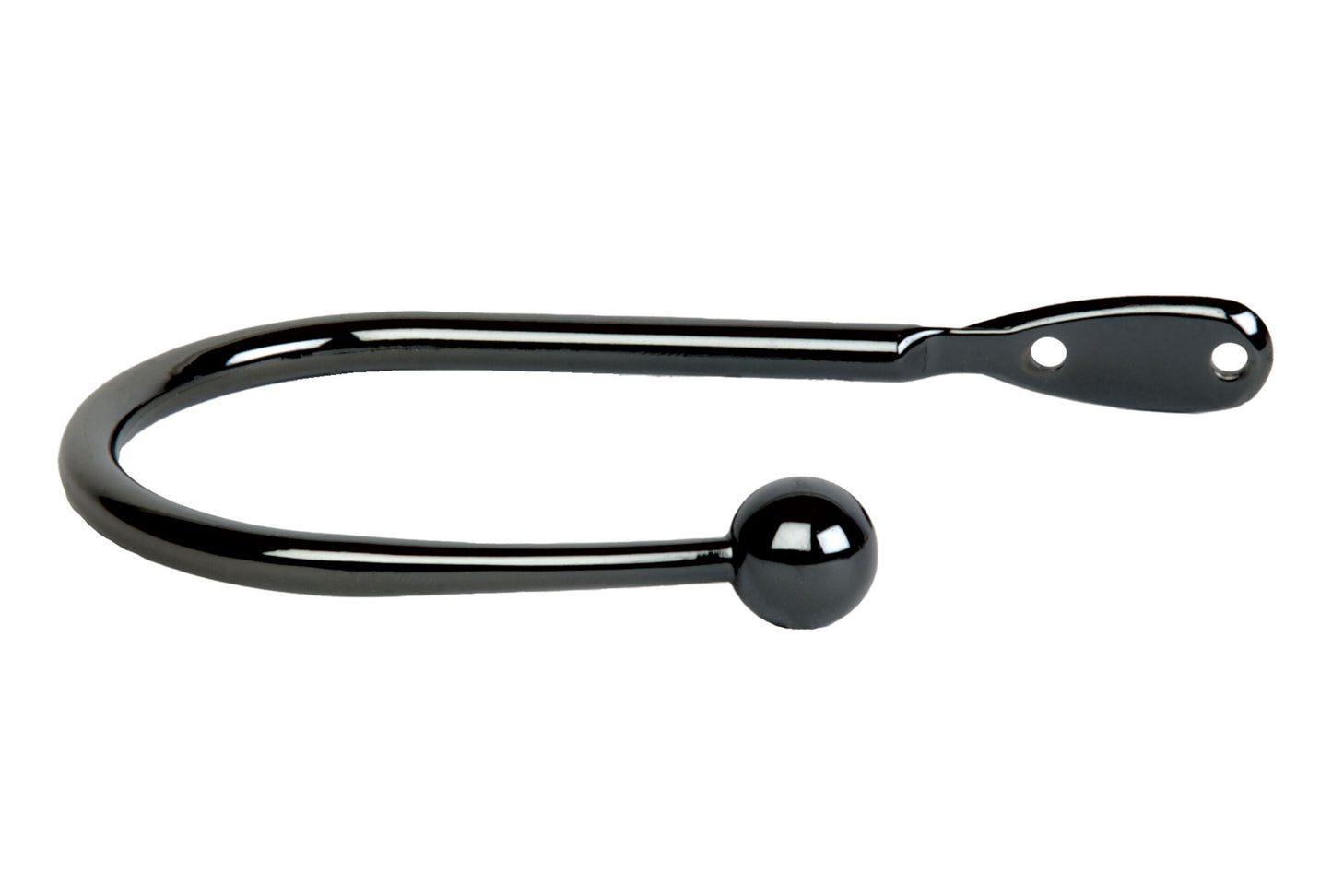 Neo Metal Curtain Holdback - Black Nickel