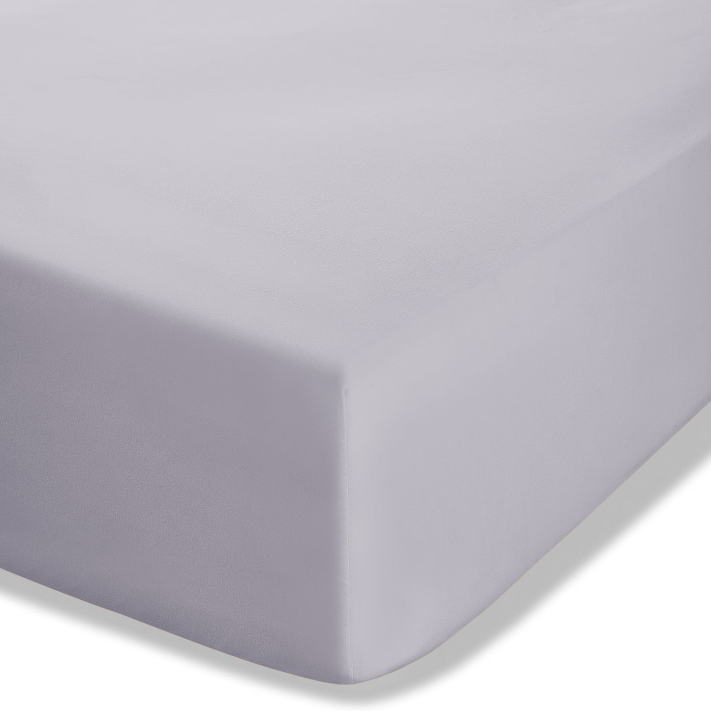 Catherine Lansfield Easy Iron Percale Fitted Sheet - Lilac