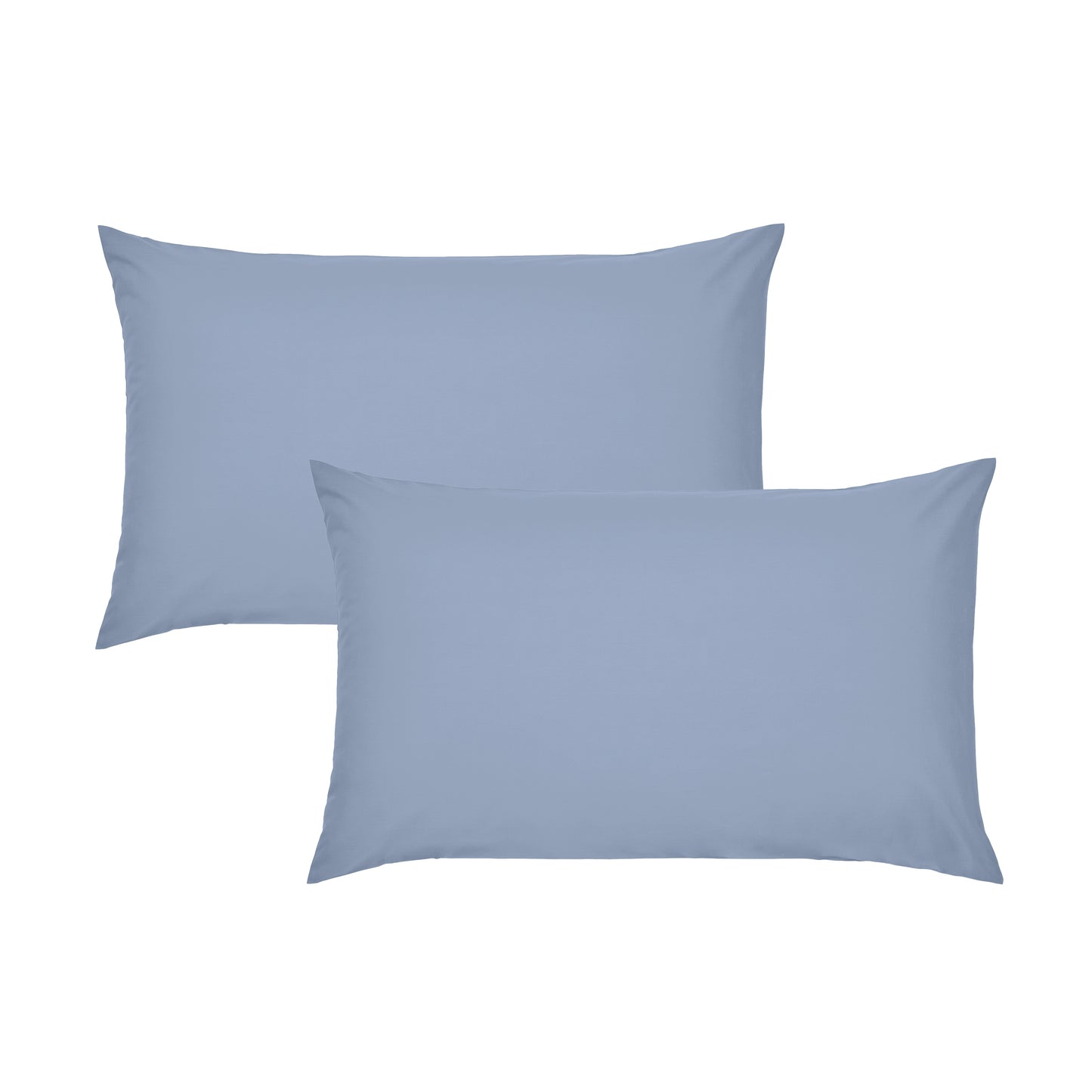 Catherine Lansfield Easy Iron Percale Fitted Sheet - Lansfield Blue