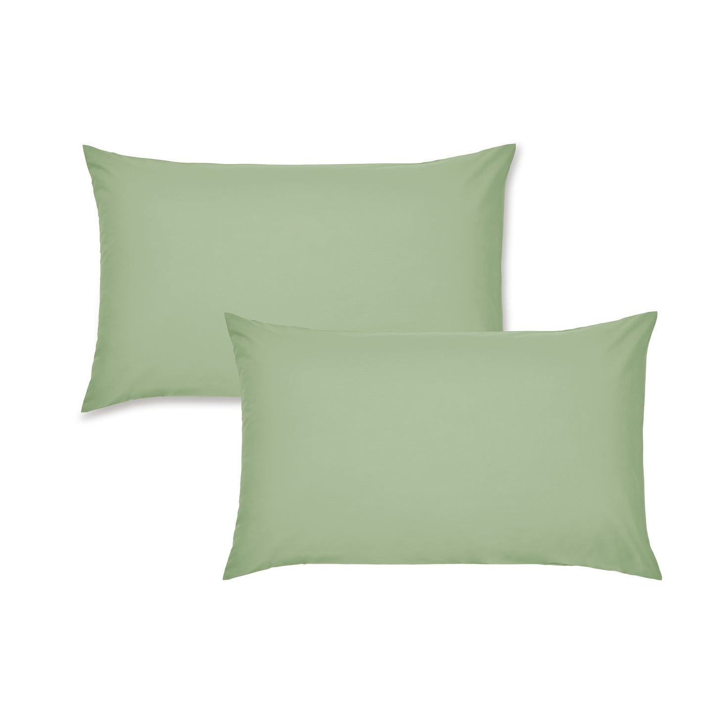 Catherine Lansfield Easy Iron Percale Fitted Sheet - Sage Green