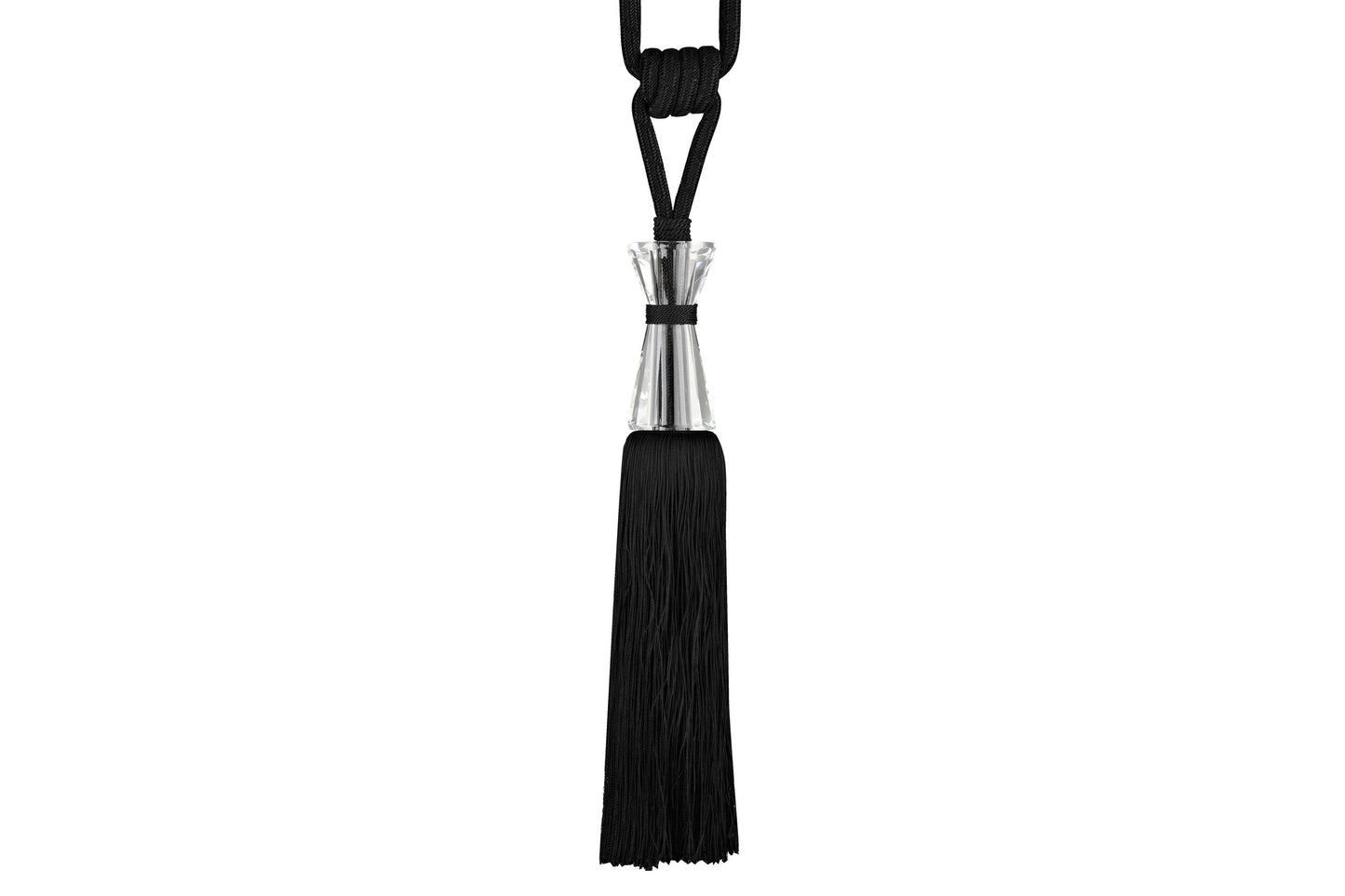 Hallis Pinot Tassel Tieback - Black