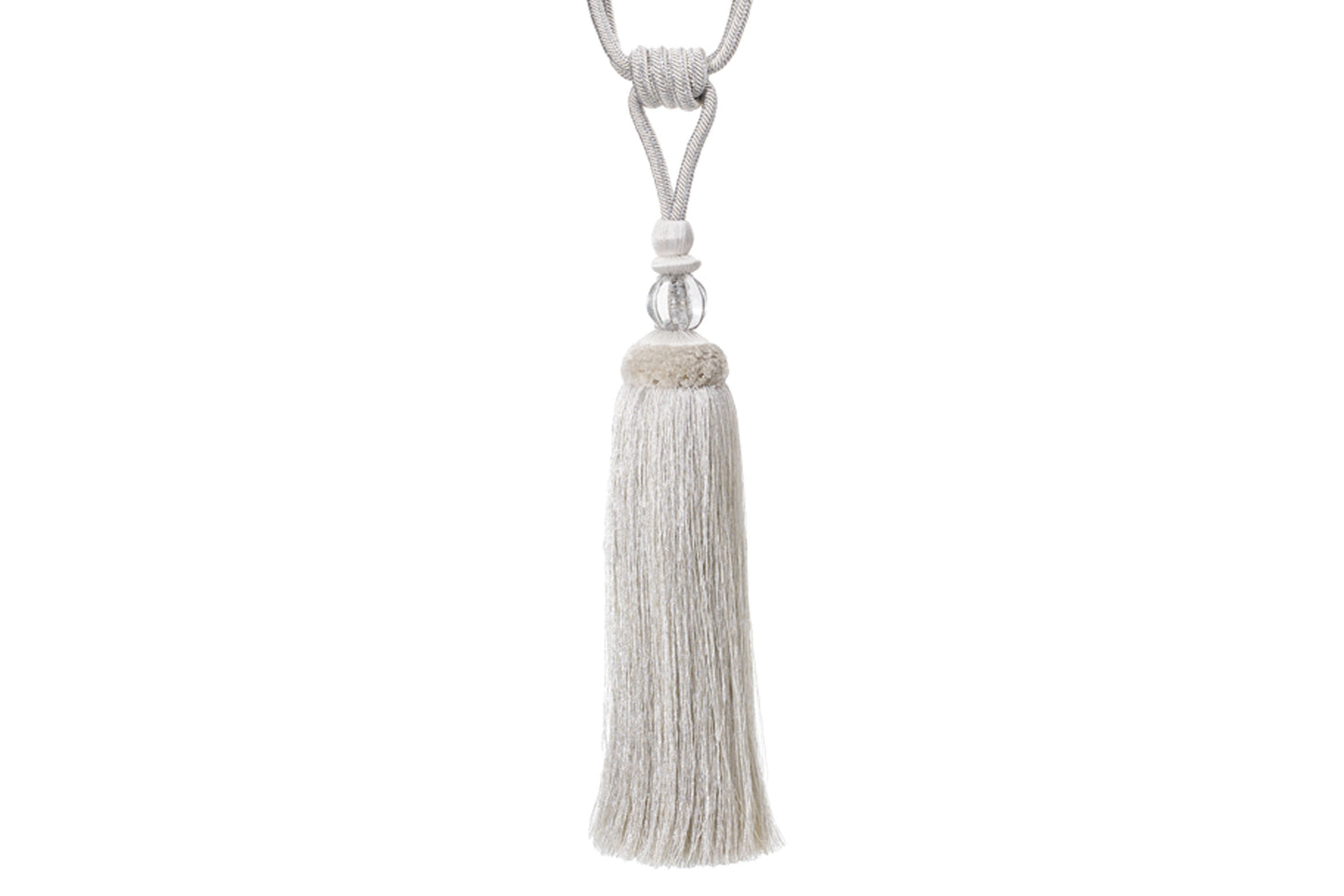Hallis Radiance Tassel Tieback - Pearl