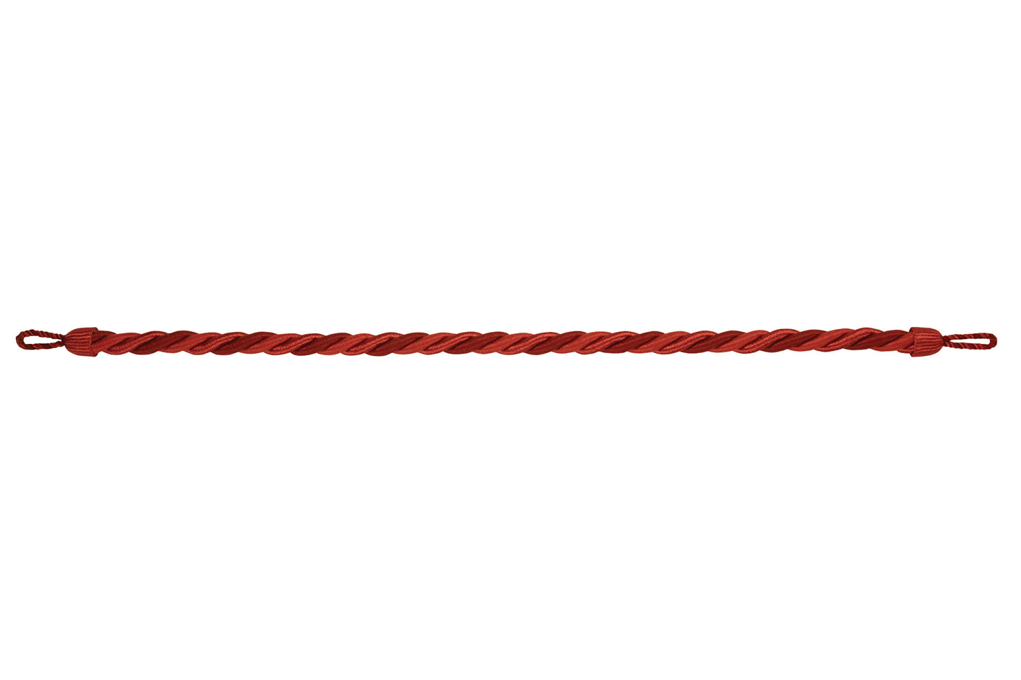 Hallis Colour Passion Trends Large Rope Tieback - Terracotta