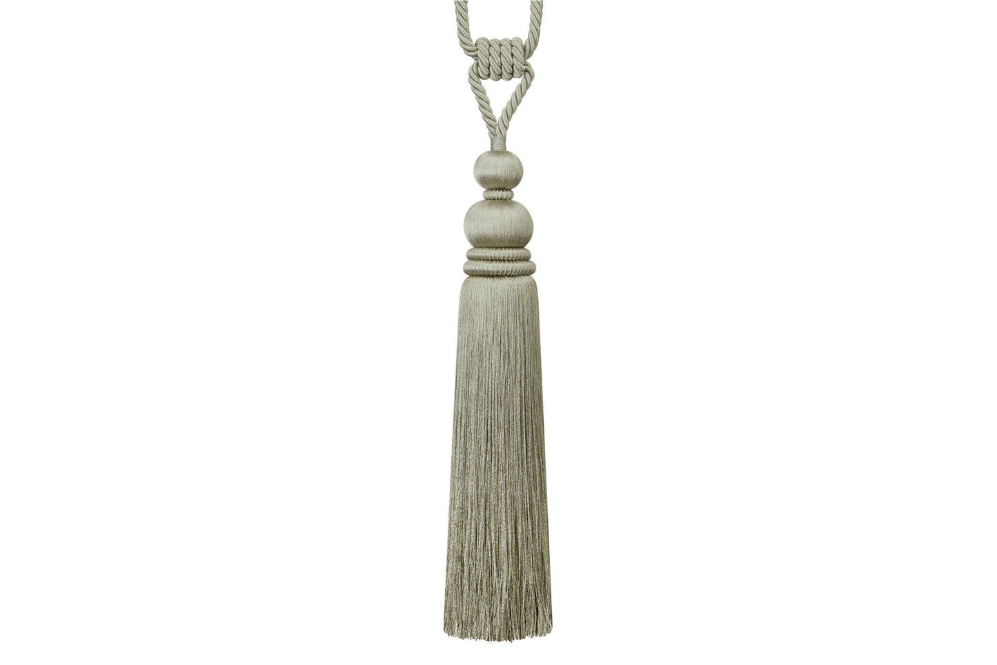 Hallis Athena Tassel Tieback - Pebble