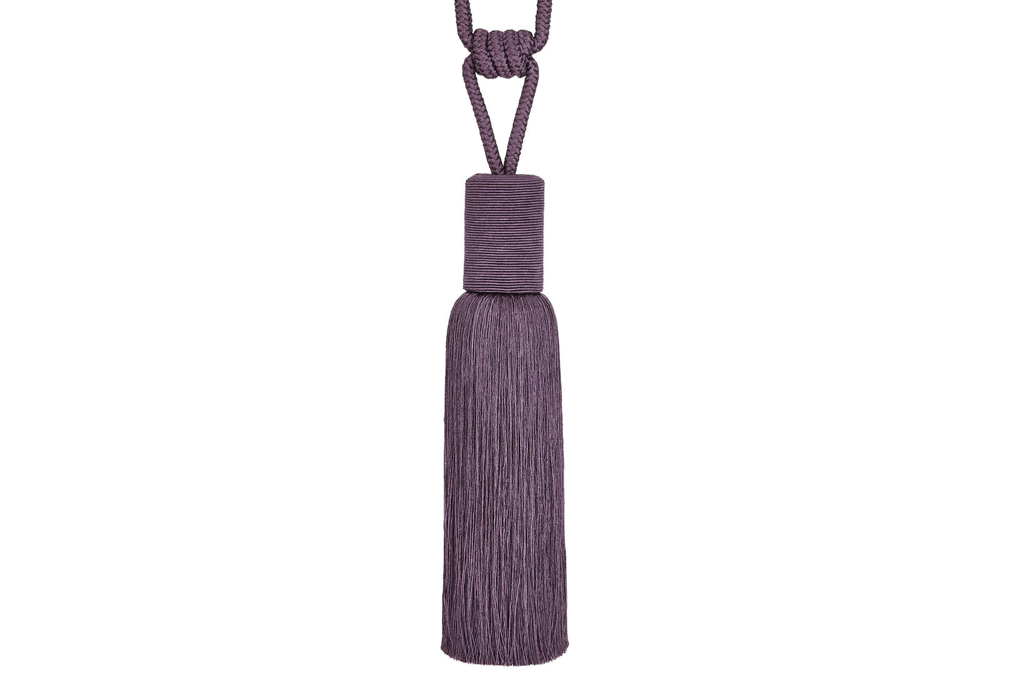 Hallis Calypso Tassel Tieback - Blackcurrant