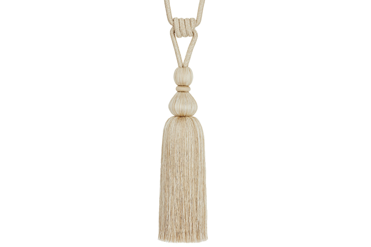 Hallis Grace Tassel Tieback - Cream