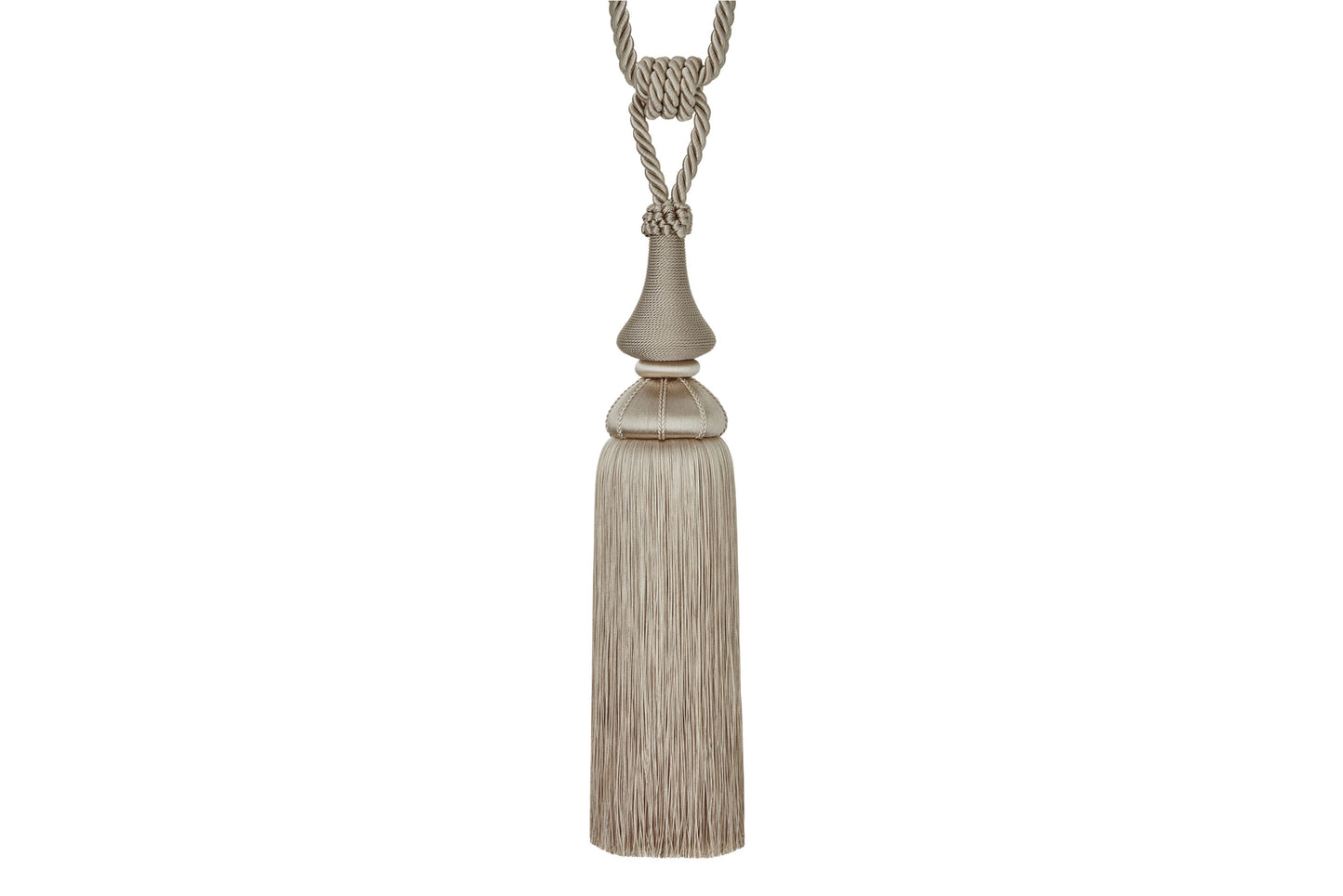 Hallis Ascot Tassel Tieback - Quartz
