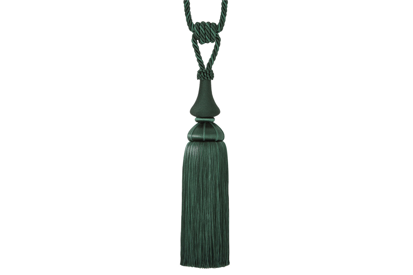 Hallis Ascot Tassel Tieback - Emerald