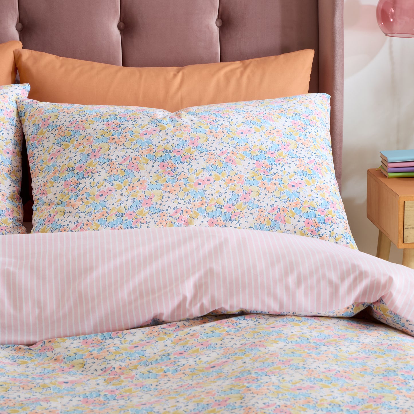 Catherine Lansfield Darcy Floral Duvet Cover Set
