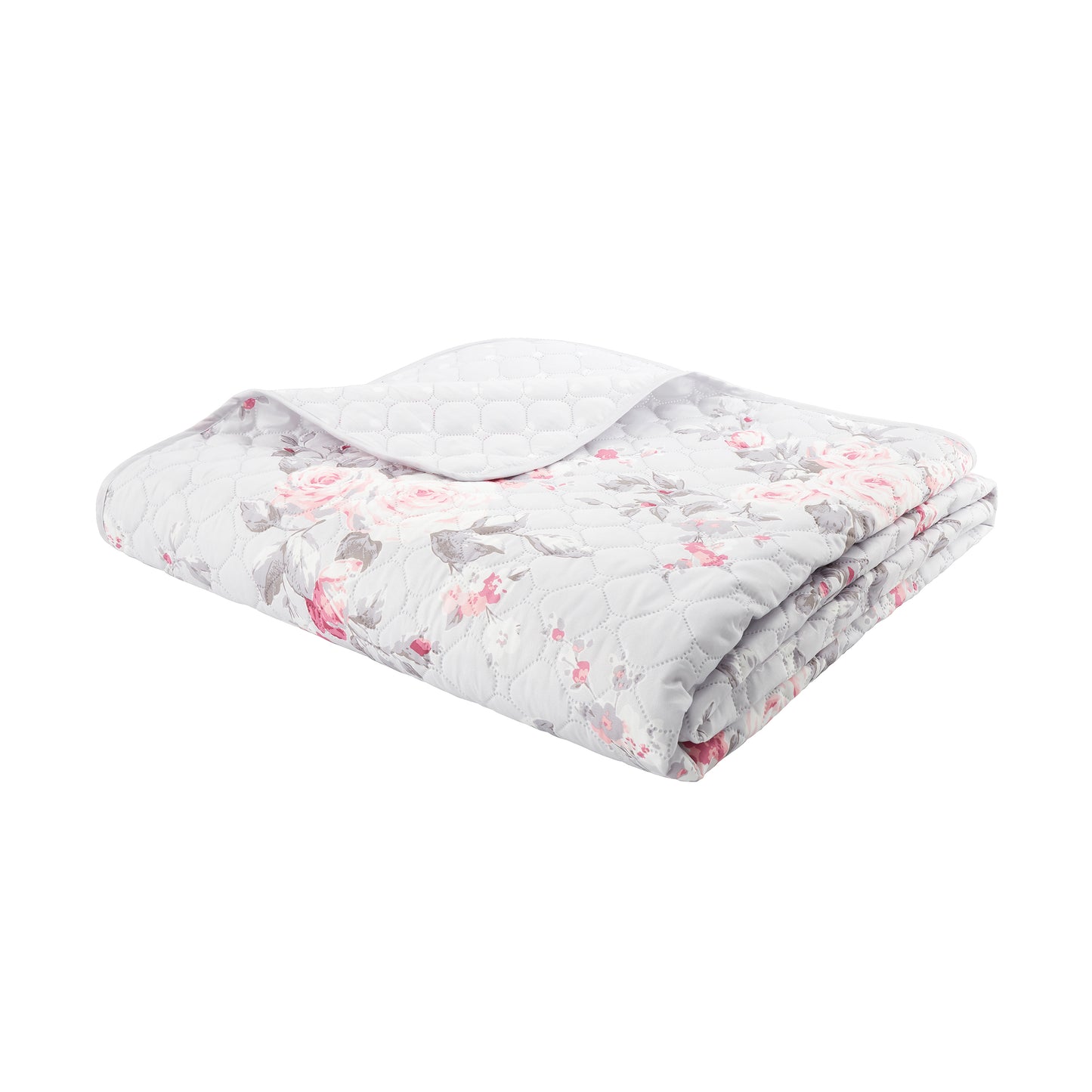 Catherine Lansfield Canterbury Bedspread - Grey