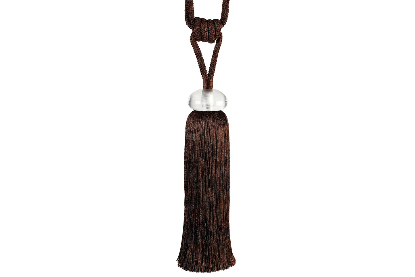 Hallis Sonata Tassel Tieback - Chocolate