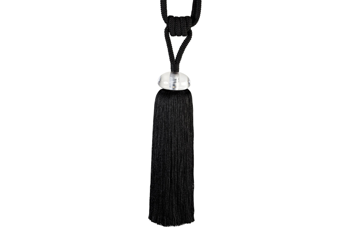 Hallis Sonata Tassel Tieback - Black