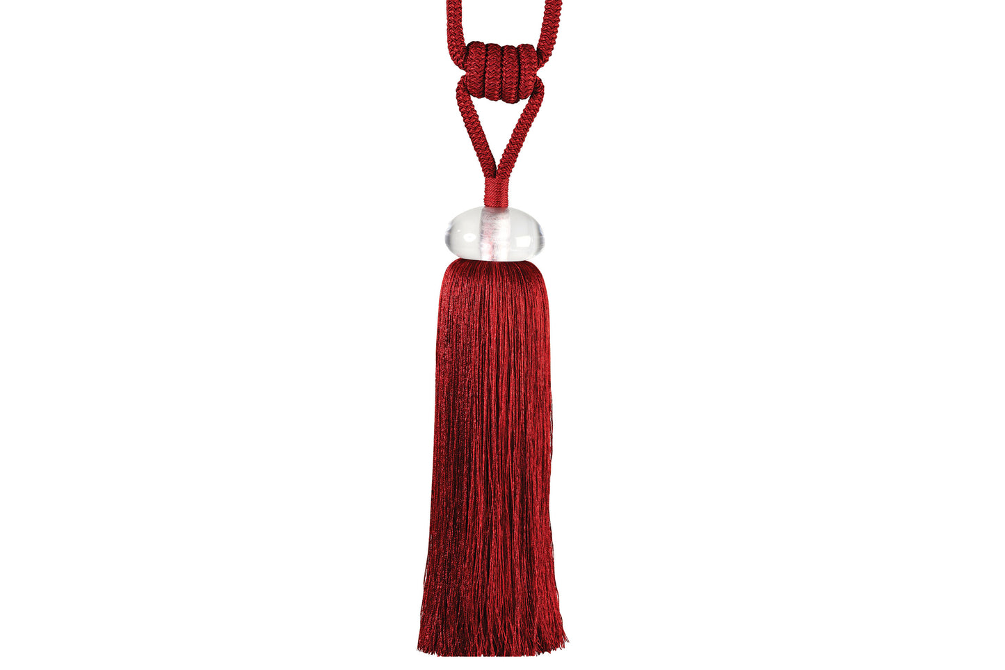 Hallis Sonata Tassel Tieback - Red