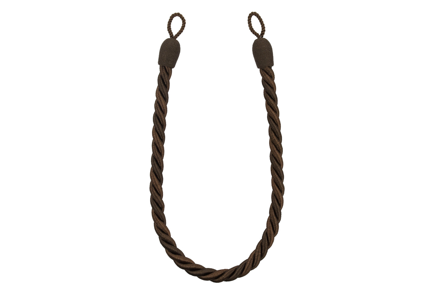 Hallis Sonata Rope Tieback - Chocolate