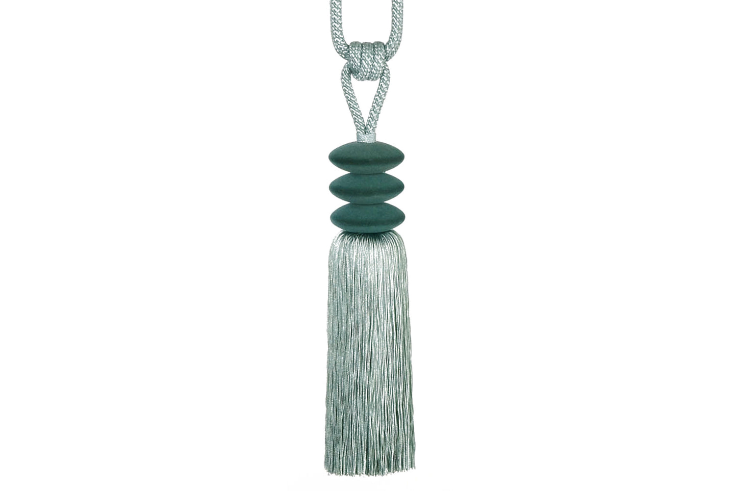 Hallis Opus Pebble Tassel Tieback - Duck Egg