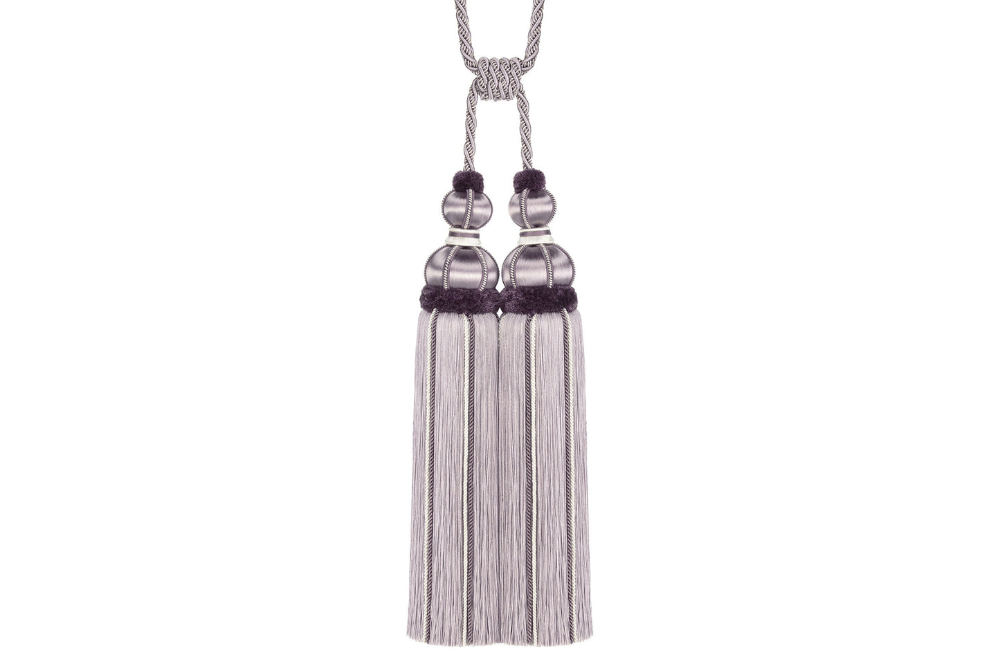 Hallis Antoinette Double Tassel Tieback - Wisteria