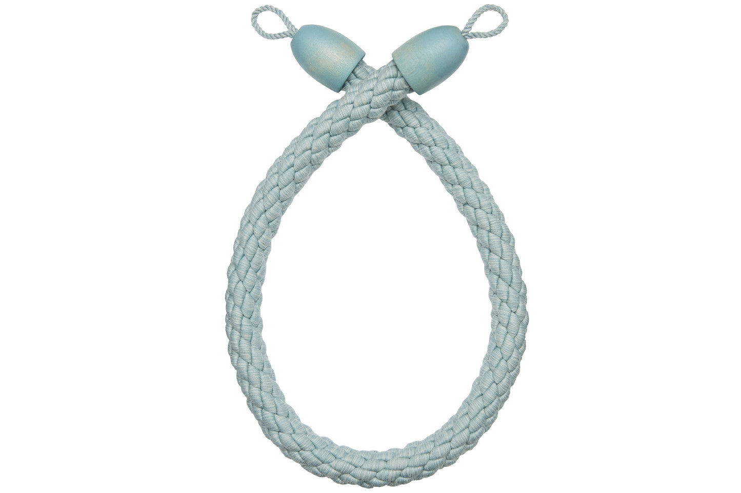 Hallis Prairie Cable Rope Tieback - Mineral Blue