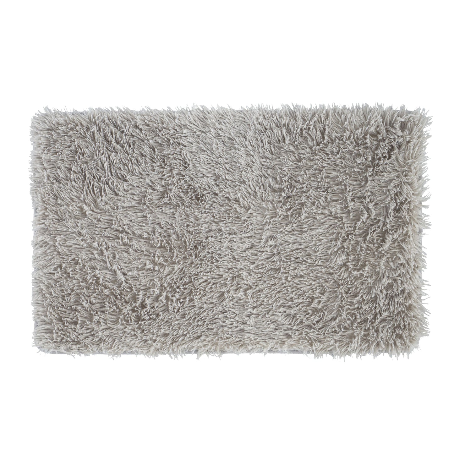 Catherine Lansfield Cuddly Bath Mat - Silver