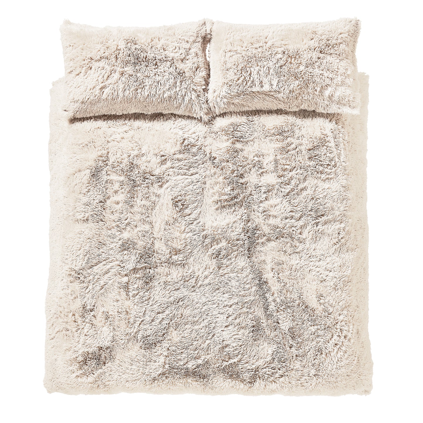 Catherine Lansfield Cuddly Duvet Cover Set - Cream