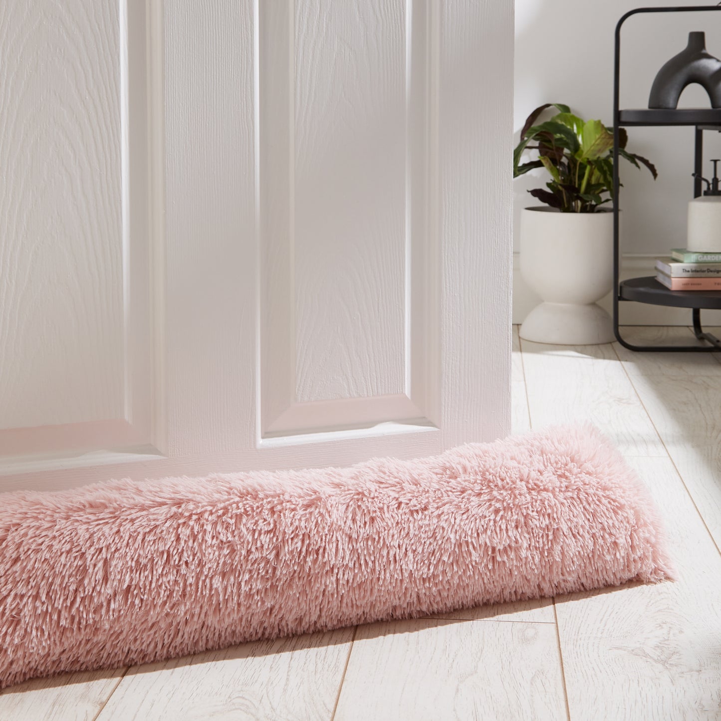 Catherine Lansfield Cuddly Draught Excluder - Blush