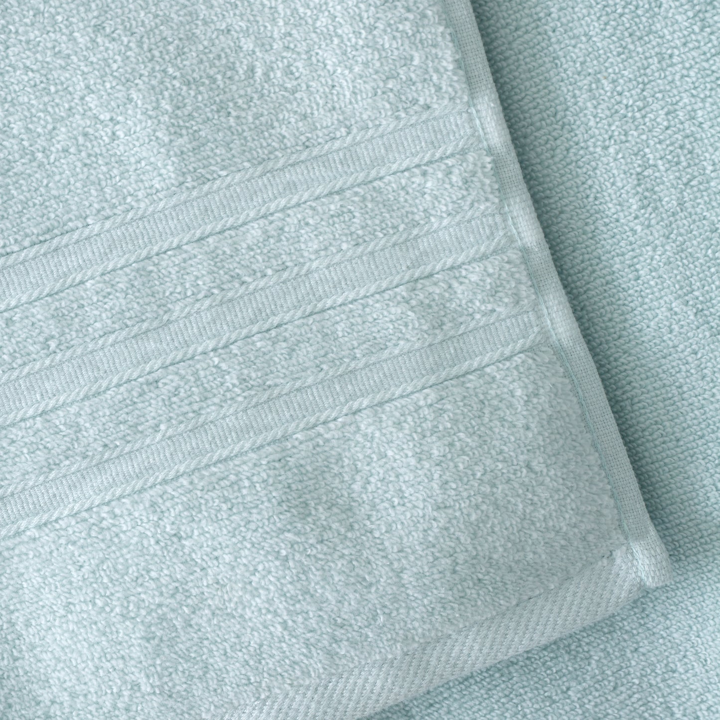 Catherine Lansfield Zero Twist Bath Towels - Duck Egg