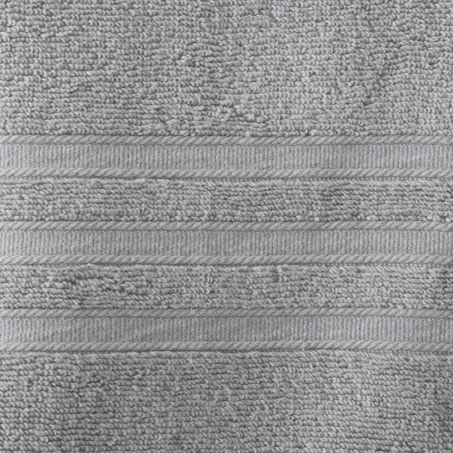 Catherine Lansfield Zero Twist Bath Towels - Silver
