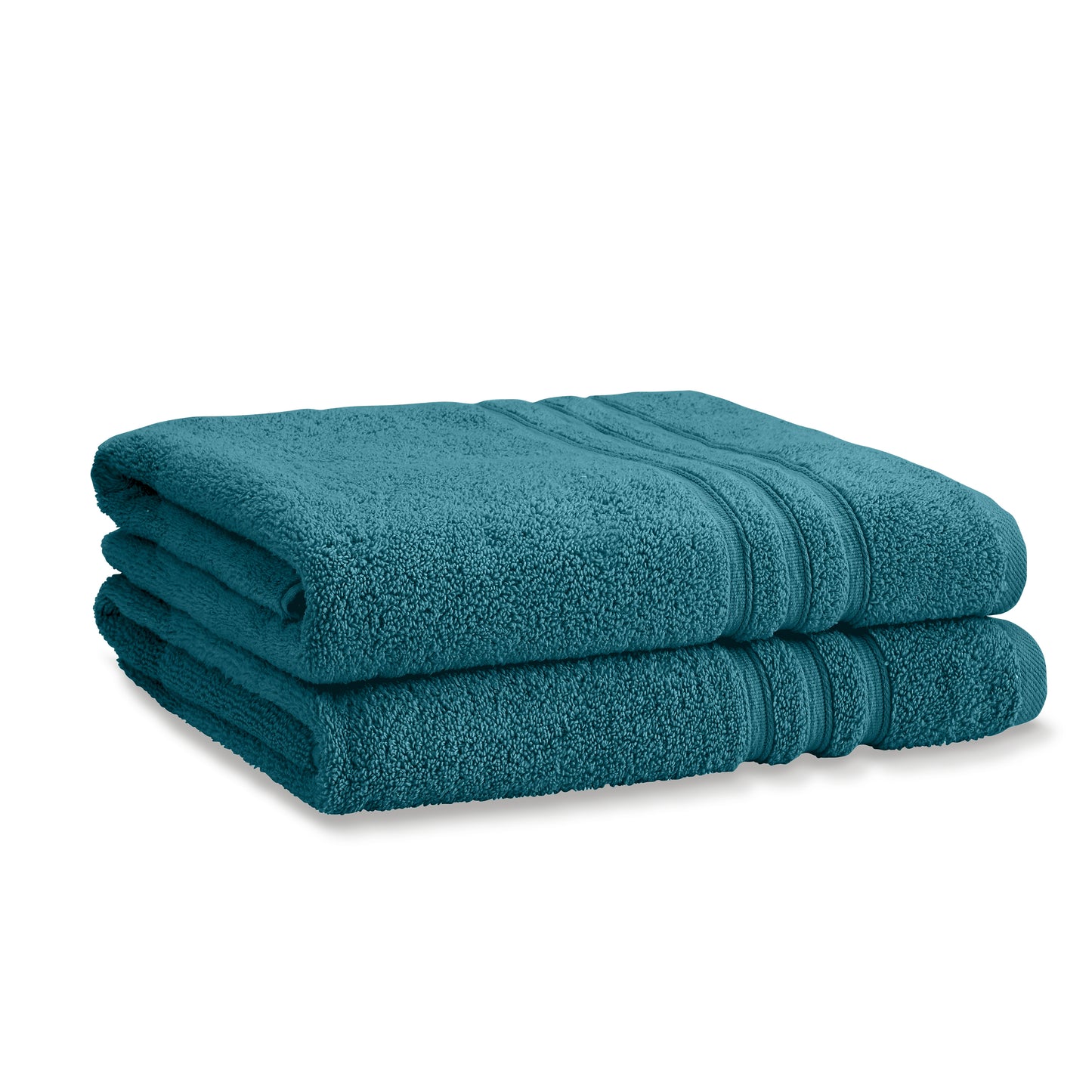 Catherine Lansfield Zero Twist Bath Towels - Teal