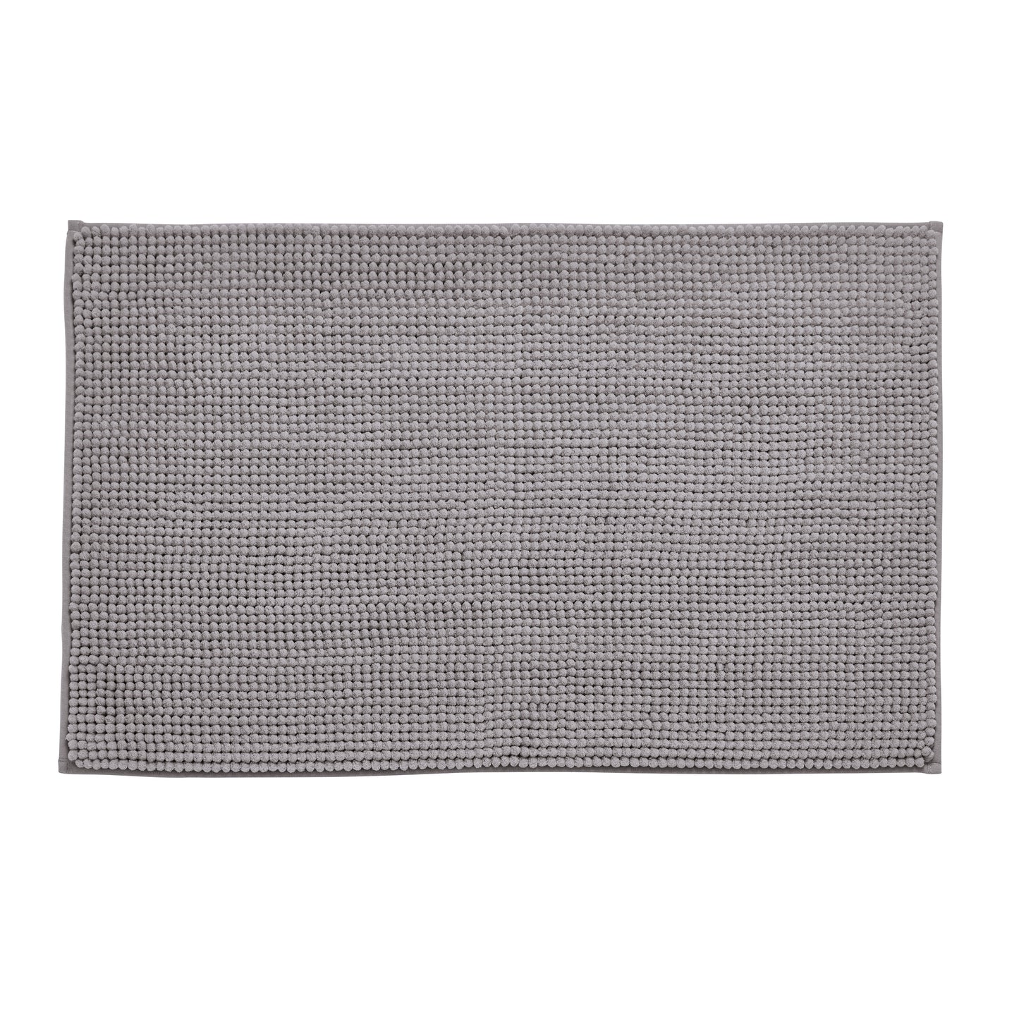 Catherine Lansfield Bobble Bath Mat - Silver