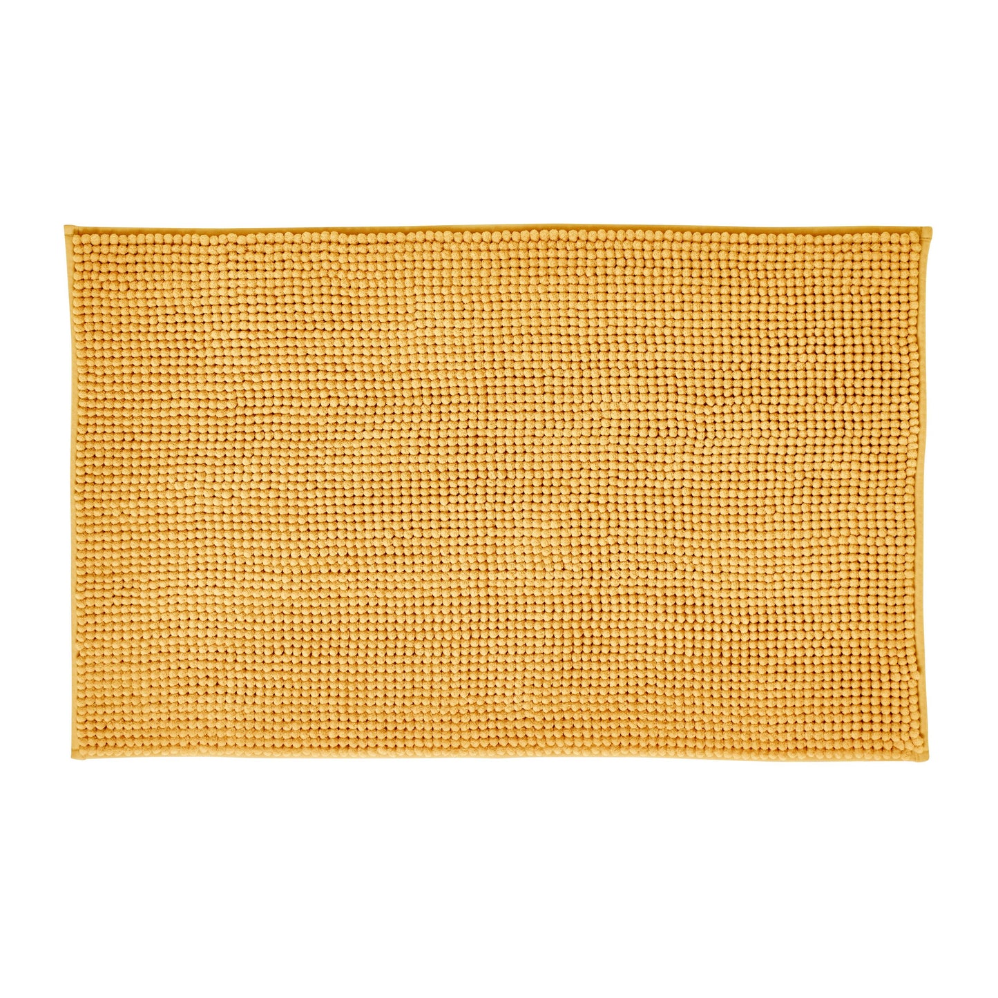 Catherine Lansfield Bobble Bath Mat - Ochre