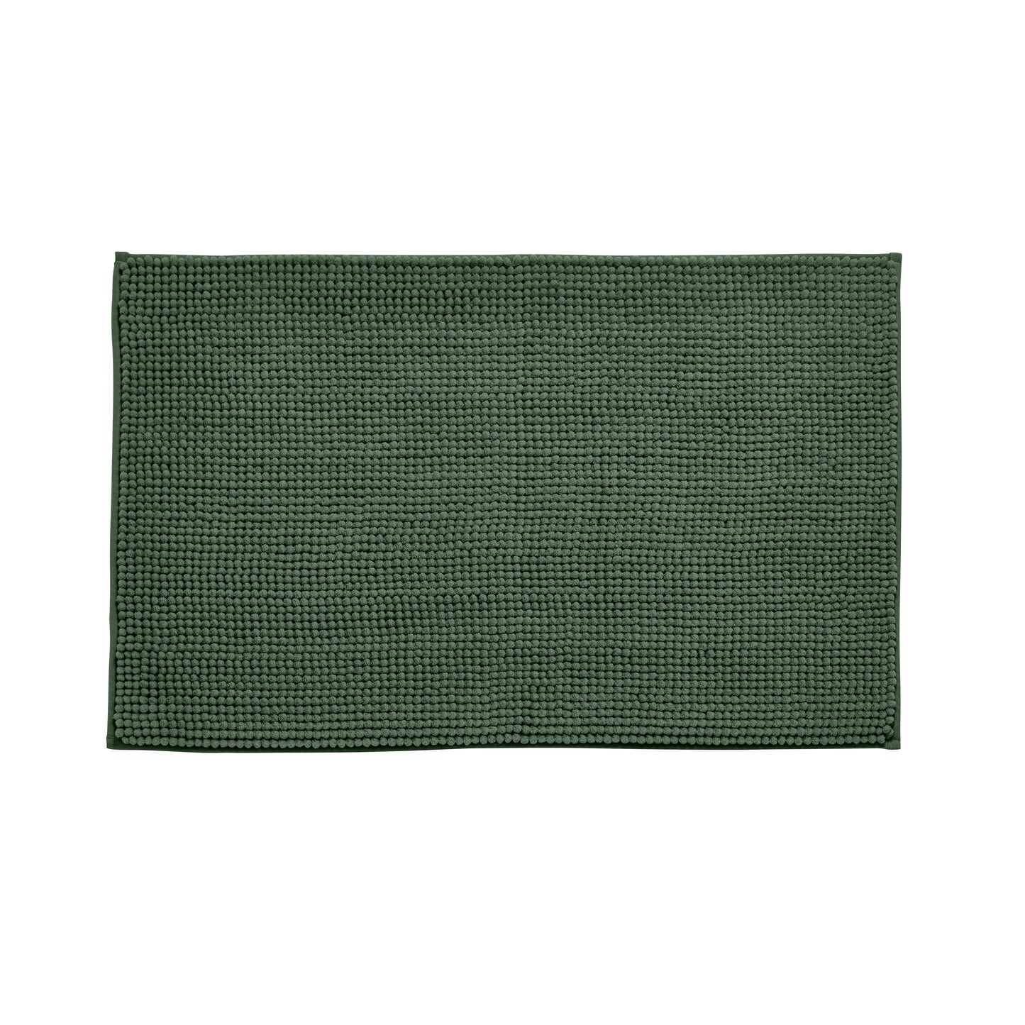 Catherine Lansfield Bobble Bath Mat - Dark Green