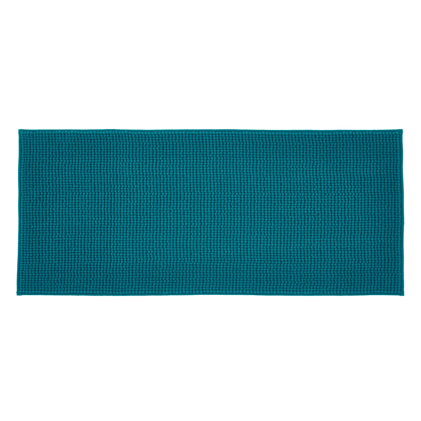 Catherine Lansfield Extra Long Bobble Bath Mat - Teal