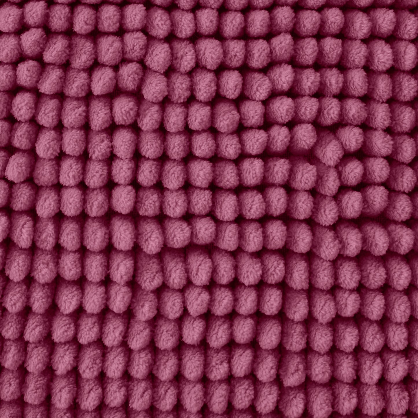 Catherine Lansfield Bobble Bath Mat - Raspberry