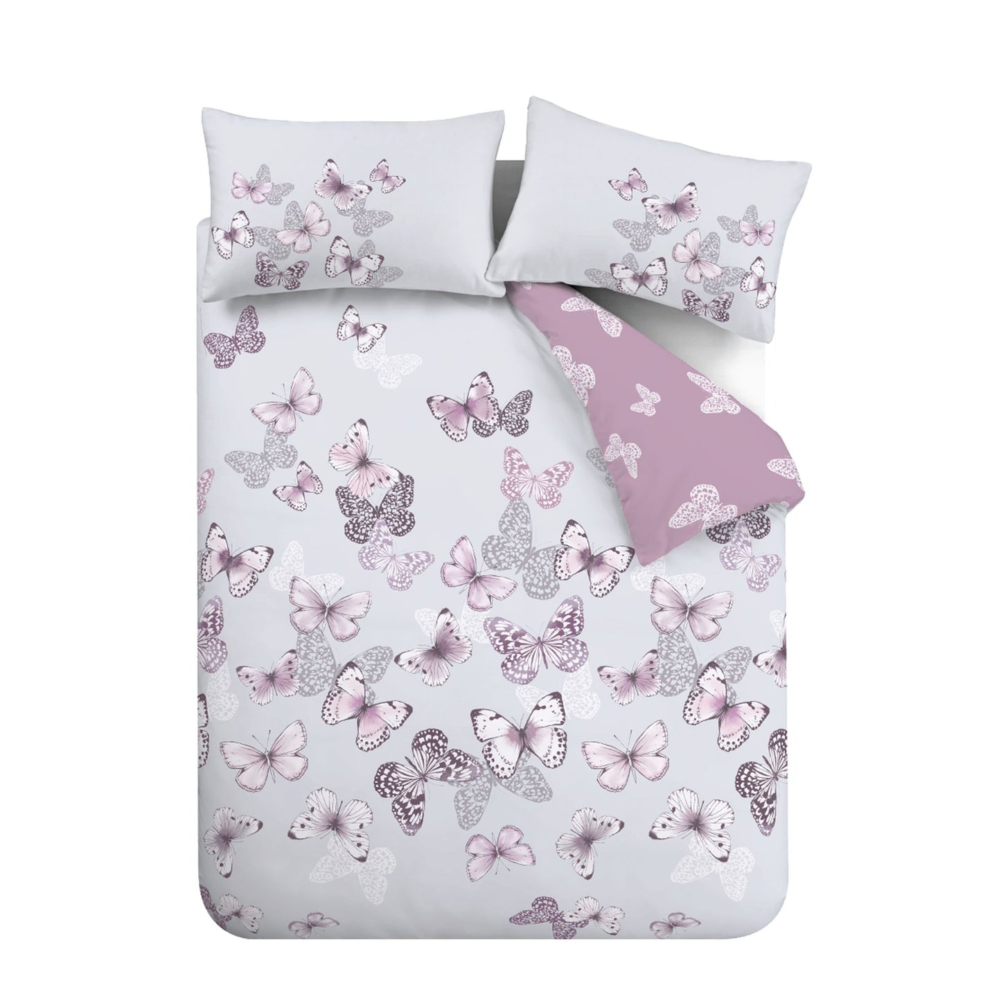 Catherine Lansfield Scatter Butterfly Duvet Cover Set