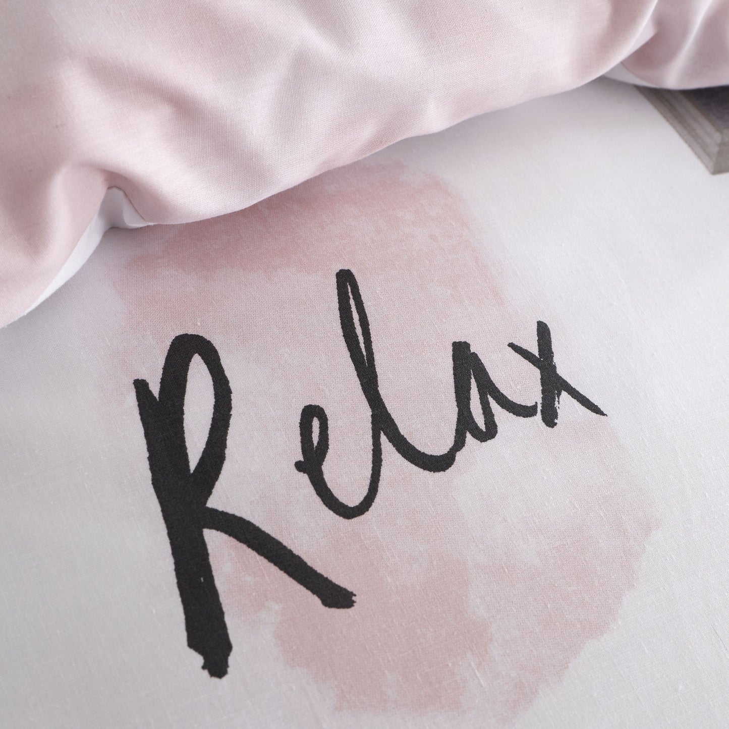 Catherine Lansfield Sleep Dreams Duvet Cover Set - Blush