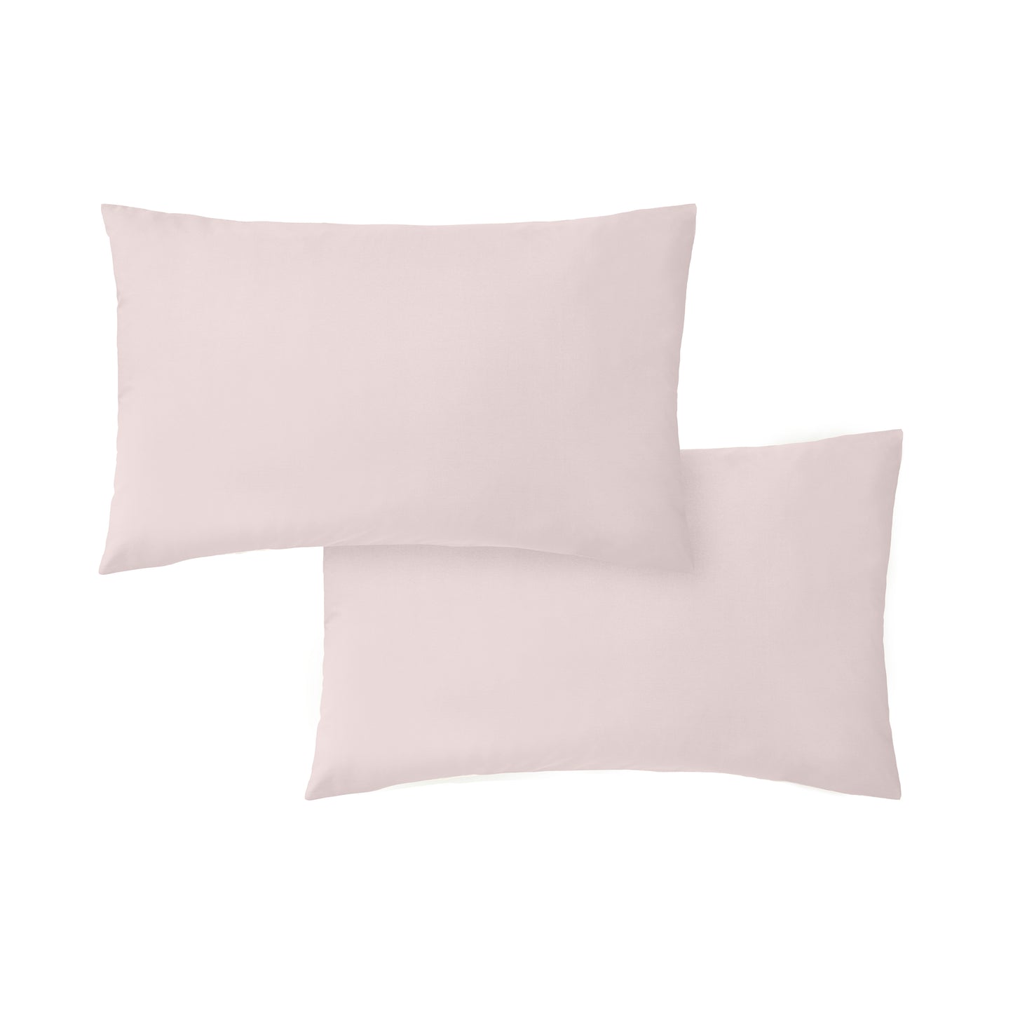 Bianca 200TC Cotton Percale Fitted Sheet - Blush