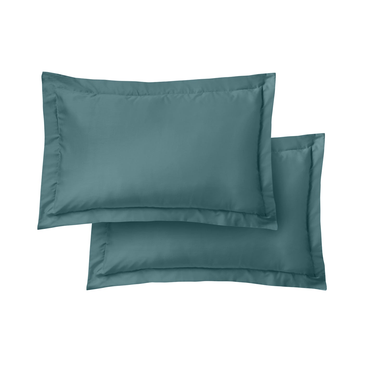 Bianca 400TC Cotton Sateen Fitted Sheet - Teal