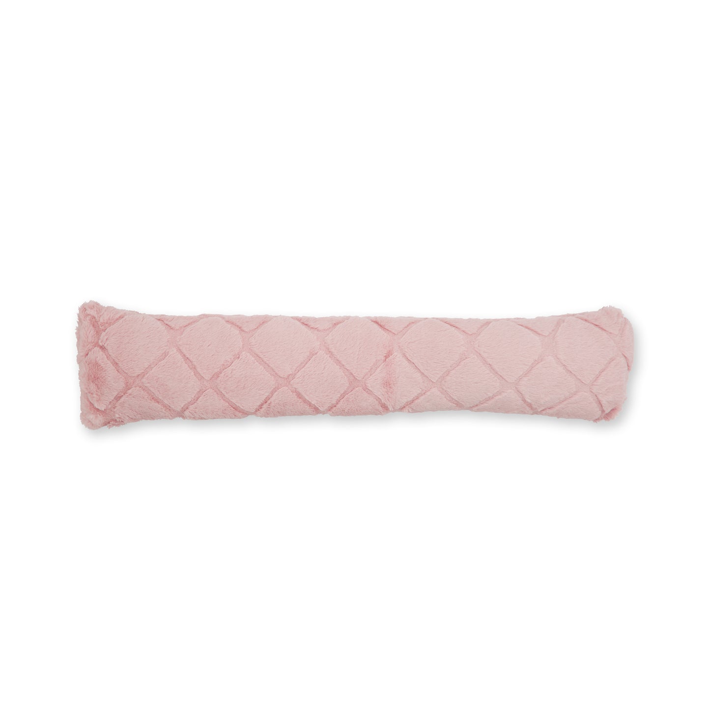 Catherine Lansfield Cosy Diamond Draught Excluder - Blush