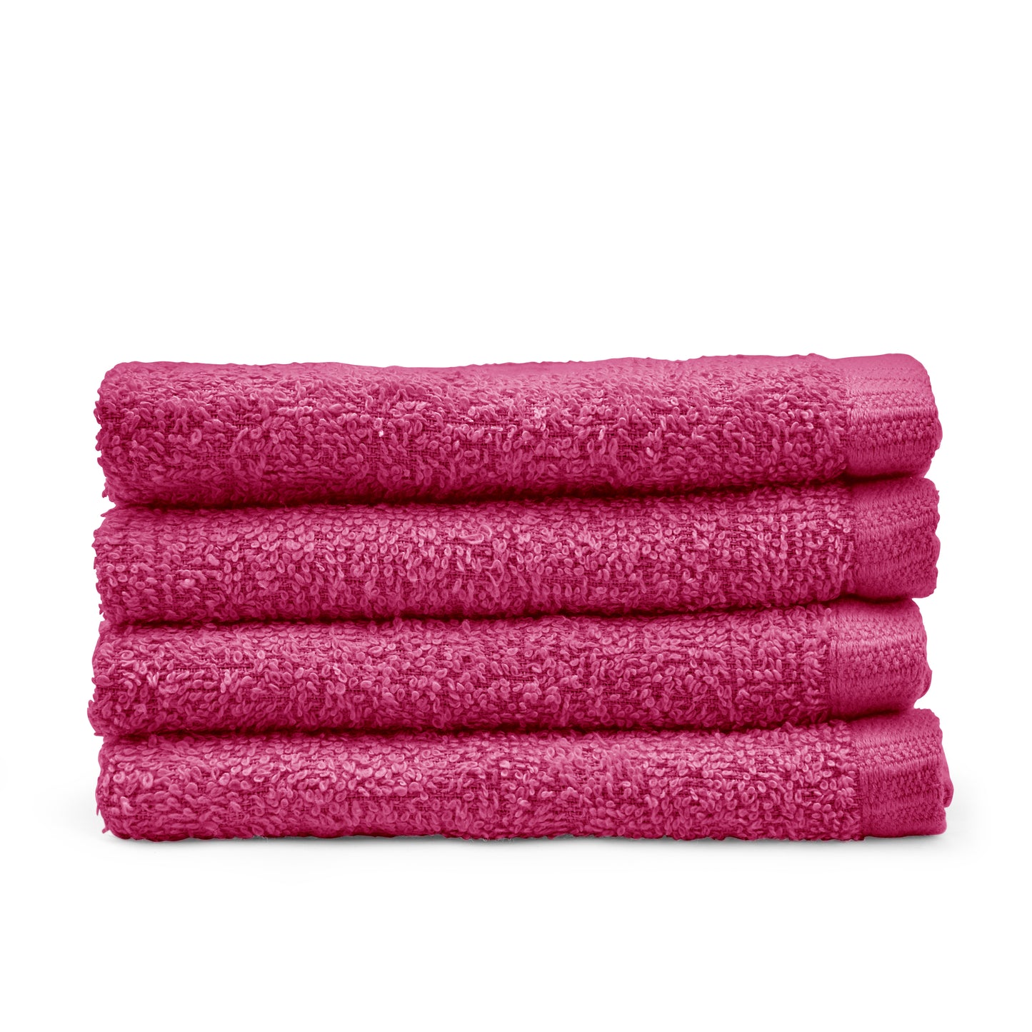 Catherine Lansfield Quick Dry Bath Towels - Hot Pink