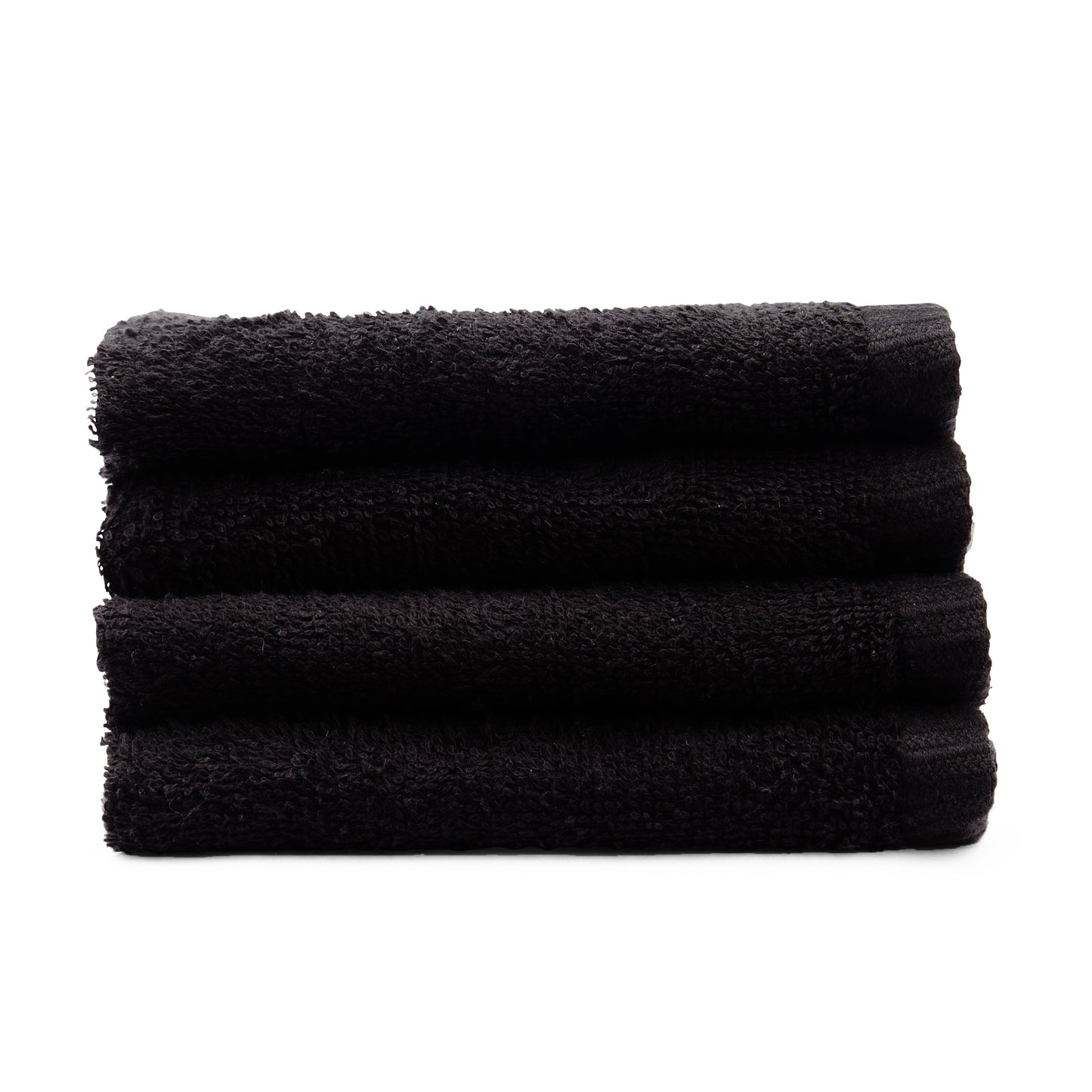 Catherine Lansfield Quick Dry Bath Towels - Black