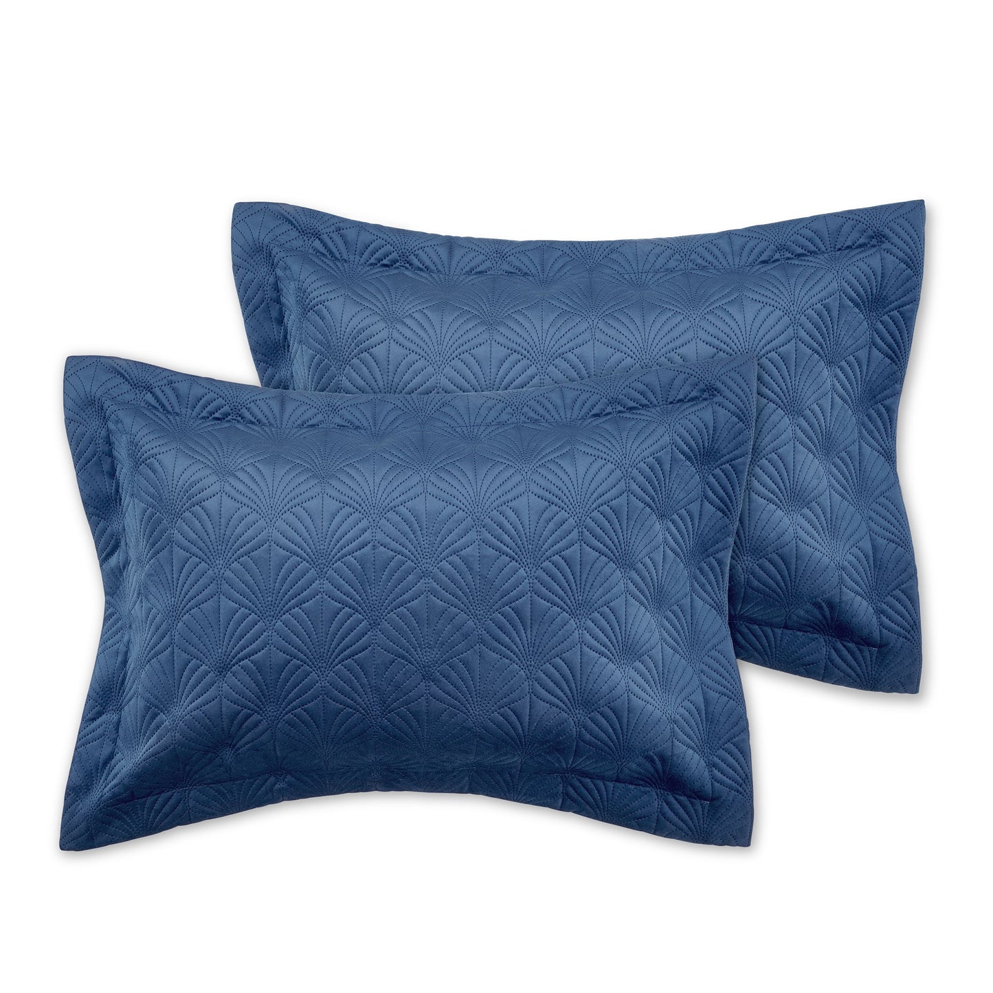 Catherine Lansfield Art Deco Pearl Duvet Cover Set - Navy