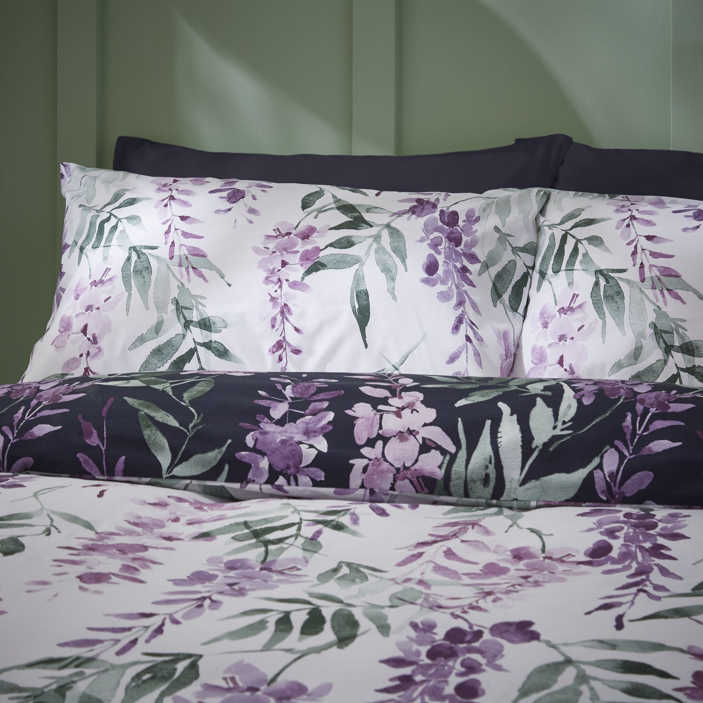 Catherine Lansfield Wisteria Duvet Cover Set
