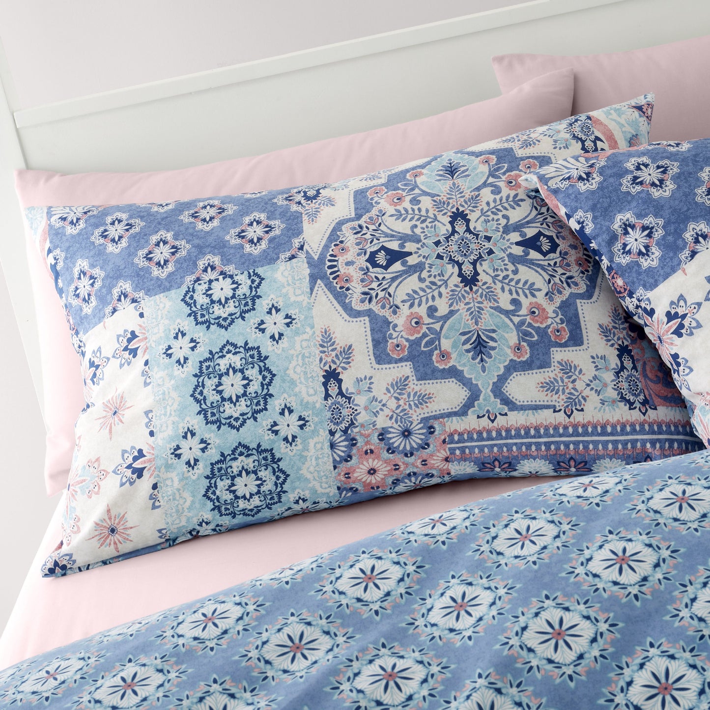 Catherine Lansfield Boho Patchwork Duvet Cover Set