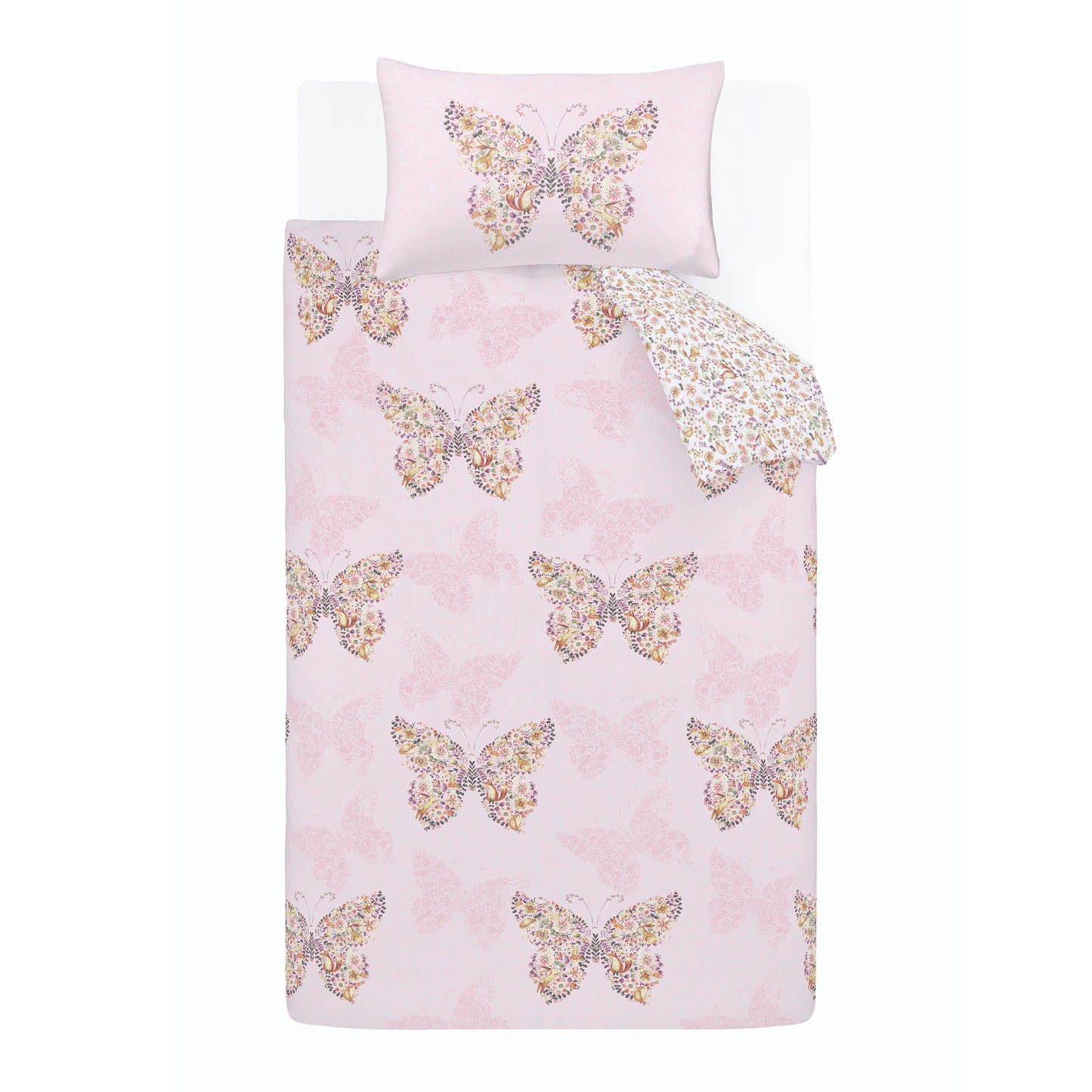 Catherine Lansfield Enchanted Butterfly Duvet Cover Set