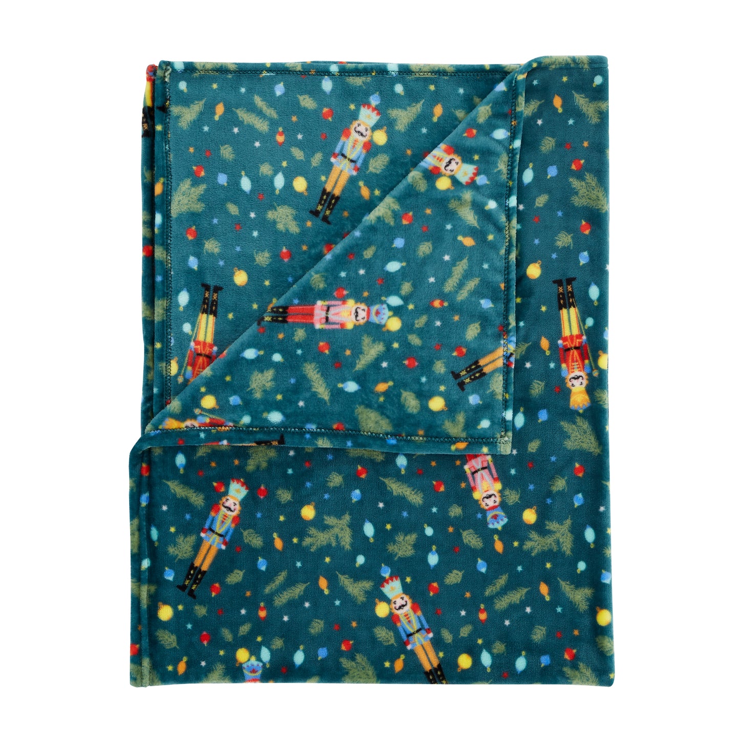 Catherine Lansfield Nutcracker Throw