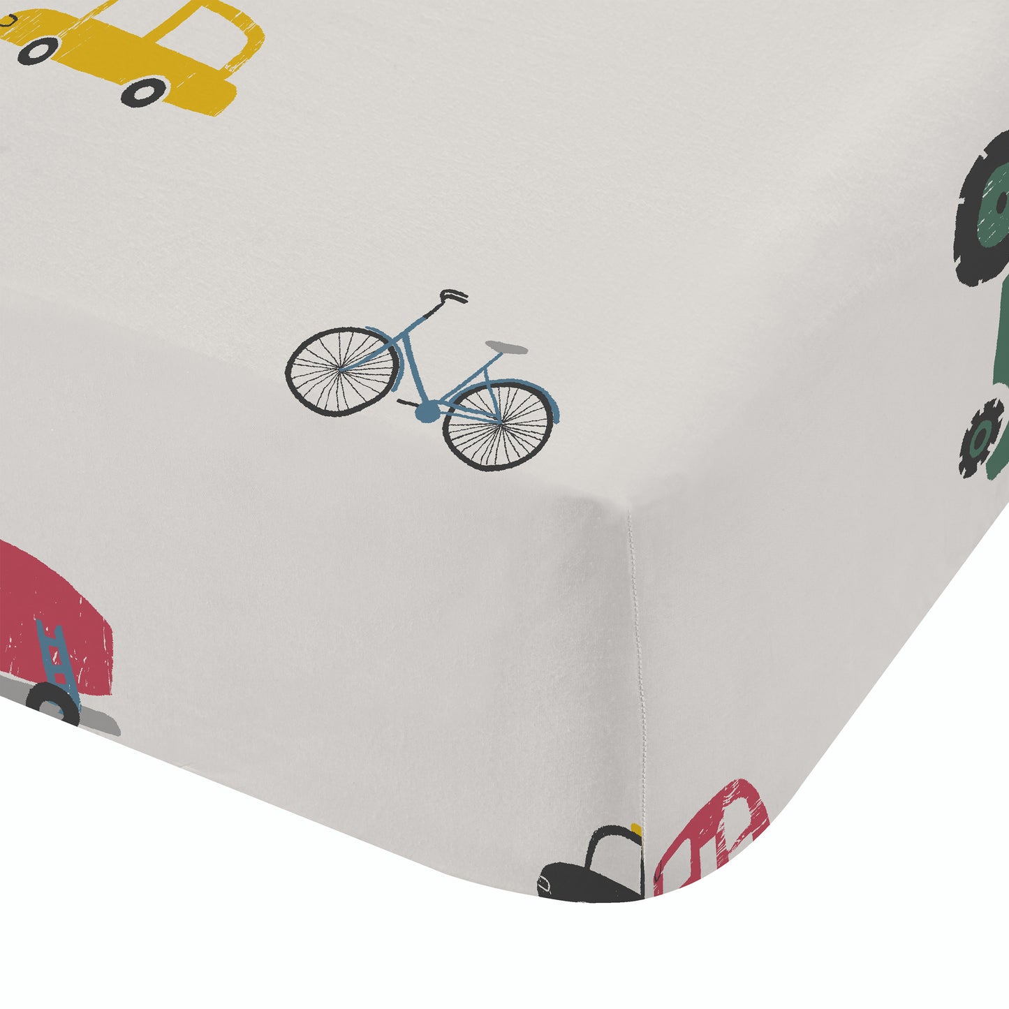Bianca Transport Fitted Sheet - White